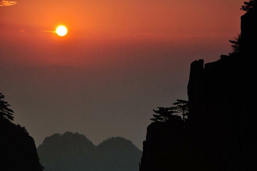 Xishan Wutong Qinyuan Хуаншань Экстерьер фото